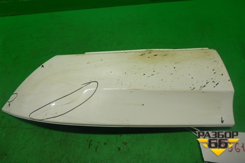 Накладка заднего бампера левая (AMG) (A1668856225) для Mercedes Benz ML-Klass W166 c 2011г (МЛ)