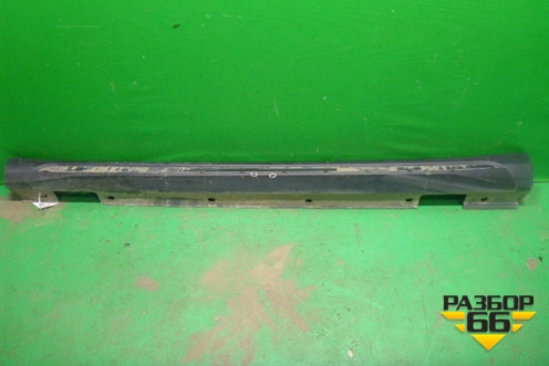 Накладка на порог наружная левая (AMG) (A1566980754) для Mercedes Benz GLA-Klass X156 с 2014г (ГЛА)