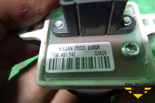 Индикатор ремней безопасности (250209U00A) для Nissan Note (Е11) с 2005-2013г (Нот)