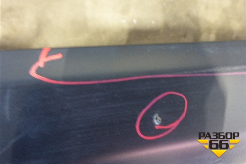 Юбка переднего бампера (до 2015г 2.4л под парктроник) (71102T0AZI00) для Honda CR-V(RM) с 2012г (ЦРВ СРВ) 