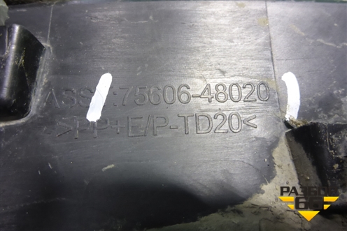 Накладка заднего крыла левого (7560648020) для Lexus RX 350 c 2015г (РХ)