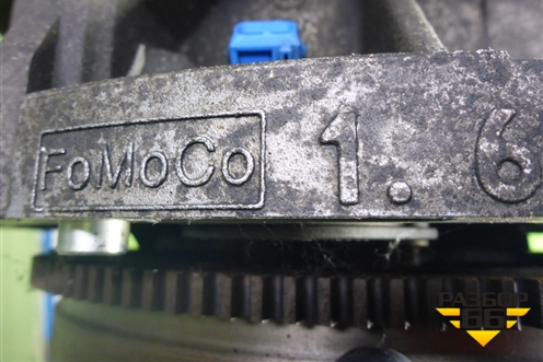 Двигатель (1.6л HXJA МКПП) (7S7G6015CA) для Ford Fiesta с 2008-2015г (Фиеста 6)