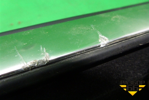 Уплотнитель стекла двери передней правой (с хромом) для Mercedes Benz E-Klass W213 с 2016г (Е)