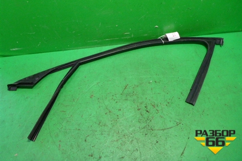 Уплотнитель стекла двери передней правой (с хромом) для Mercedes Benz E-Klass W213 с 2016г (Е)