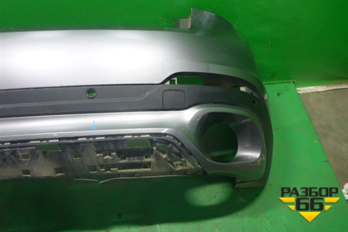 Бампер задний (под парктроник) (51127319876) для BMW X6 F16 с 2014г (Х6 Ф16)