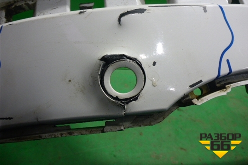 Бампер задний (после 2014г под парктроник) (A1668850325) для Mercedes Benz ML-Klass W166 c 2011г (МЛ)