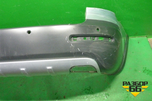 Бампер задний (с юбкой под парктроник) для Skoda Octavia Scout (Октавия Скаут)