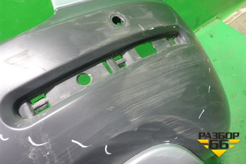 Бампер задний (с юбкой под парктроник) для Skoda Octavia Scout (Октавия Скаут)