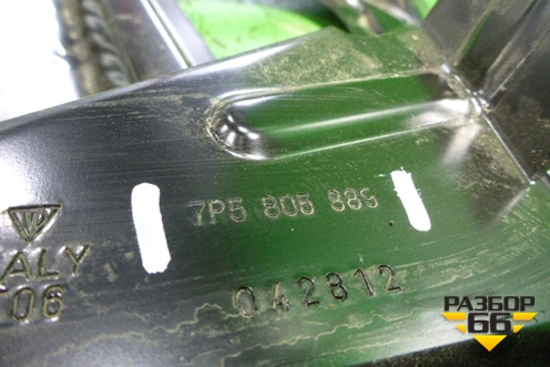 Кузовной элемент (стойка задняя правая новый) (7P5805889) для Porsche Cayenne с 2003-2010г (Каен)