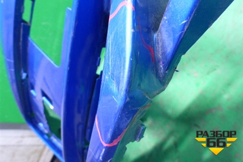 Бампер передний (после 2014г S-Line под омыватели) (8U0807437AS) для Audi Q3 с 2011-2018г (Ку 3)