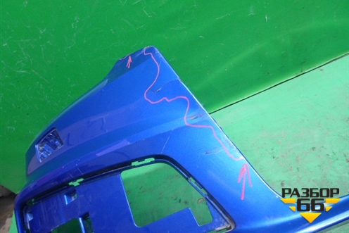 Бампер передний (после 2014г S-Line под омыватели) (8U0807437AS) для Audi Q3 с 2011-2018г (Ку 3)