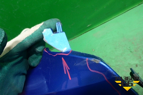 Бампер передний (после 2014г S-Line под омыватели) (8U0807437AS) для Audi Q3 с 2011-2018г (Ку 3)