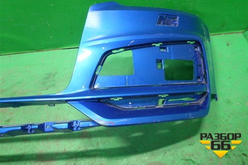 Бампер передний (после 2014г S-Line под омыватели) (8U0807437AS) для Audi Q3 с 2011-2018г (Ку 3)