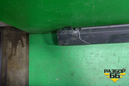 Накладка на порог наружная левая (A1566901740) для Mercedes Benz GLA-Klass X156 с 2014г (ГЛА)