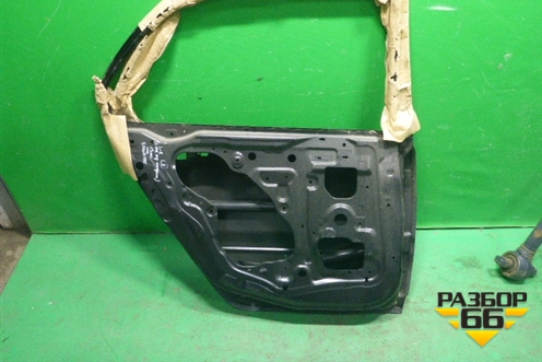 Дверь задняя левая (новая седан с отверстиями под молдинг) для Mitsubishi Lancer-9  с 2003-2008г (Лансер)