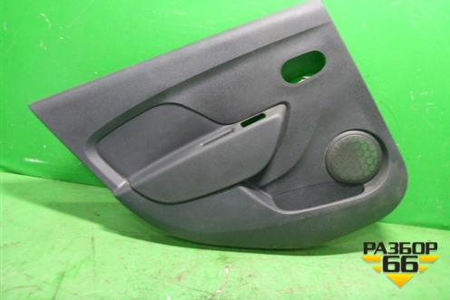 Обшивка двери задней левой под электрику (829A14962R) для Renault Logan II с 2012г (Логан)