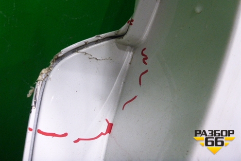 Дверь багажника без стекла (39818090) для Volvo XC60 с 2008-2017г (ХС60)