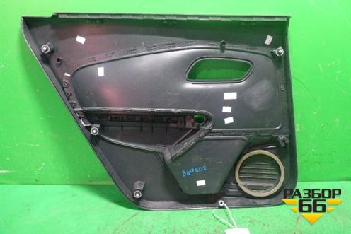 Обшивка двери задней правой под электрику (6RU867212C) для Volkswagen Polo (седан) с 2010г (Поло)