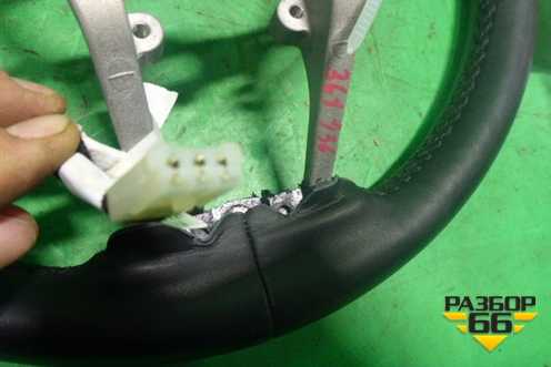 Рулевое колесо под AIR BAG без AIR BAG (кожа) (56120B2200FE1) для Kia Soul с 2013-2019г (Соул 2)