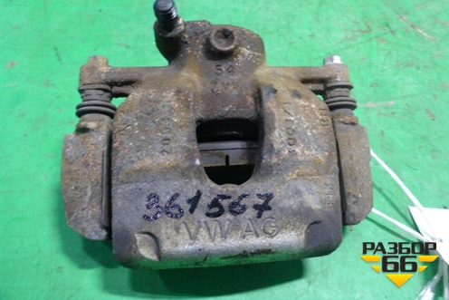 Суппорт передний правый для Volkswagen Polo (седан) с 2010г (Поло)