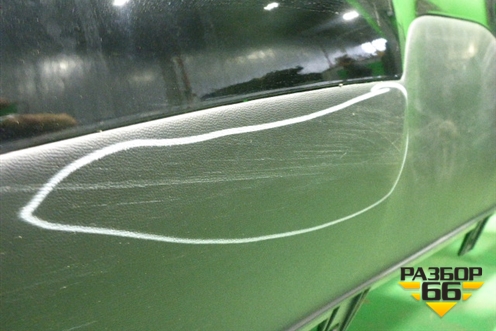 Юбка заднего бампера (AMG) (A2928851425) для Mercedes Benz GLE-Klass (купе) C292 с 2015г (ГЛЕ)