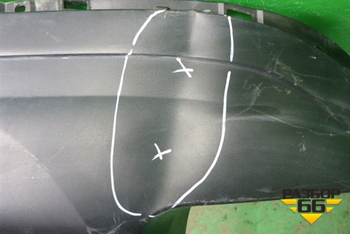 Бампер задний нижняя часть (под парктроник) (850B25BF1A) для Nissan Murano (Z52) с 2016г (Мурано)