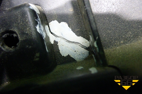 Бампер задний (после 2014г под парктроник) для Audi Q3 с 2011-2018г (Ку 3)