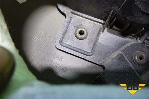 Обшивка двери задней правой под электрику (светло-коричневая) (833203U000) для Kia Sportage с 2010-2015г (Спортеидж 3)