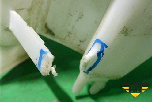 Бачок омывателя лобового стекла для Toyota Hilux с 2005-2015г (Хайлюкс)