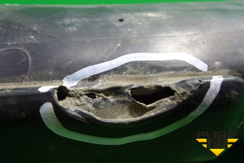 Воздухозаборник воздушного фильтра (2.0л EW10) для Peugeot 407 с 2004г