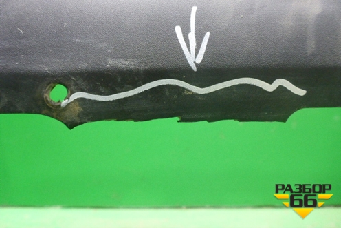 Бампер задний для Peugeot 3008 с 2010-2016г