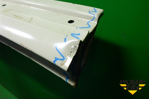 Боковина кузова левая (передняя часть новая) (S115400010DY) для Chery Sweet (QQ) с 2006г (Свит)