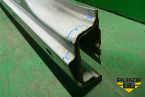 Боковина кузова левая (передняя часть новая) (S115400010DY) для Chery Sweet (QQ) с 2006г (Свит)