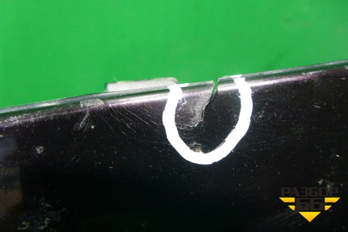 Накладка ПТФ левая (после 2013г) (7E5807489E) для Volkswagen Transporter T5 с 2003-2015г (Транспортер Т5)