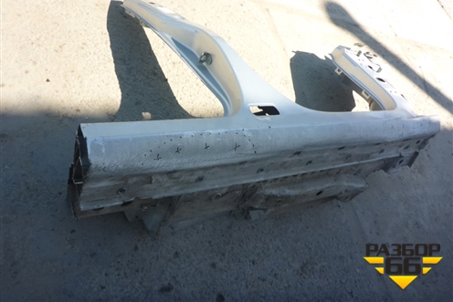 Порог со стойкой правый (с передней стойкой) для Opel Meriva с 2010г (Мерива)