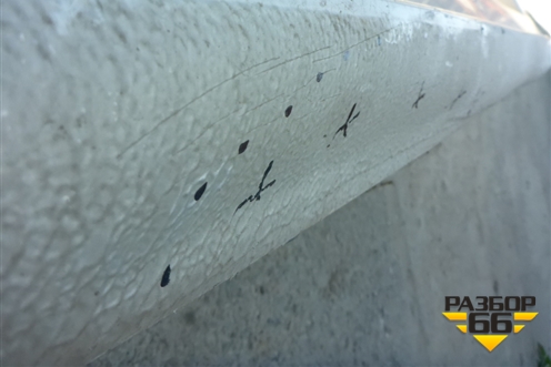 Порог со стойкой правый (с передней стойкой) для Opel Meriva с 2010г (Мерива)