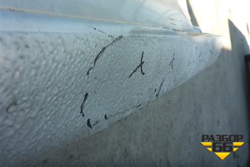 Порог со стойкой правый (с передней стойкой) для Opel Meriva с 2010г (Мерива)