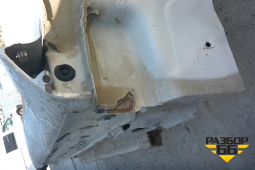 Порог со стойкой правый (с передней стойкой) для Opel Meriva с 2010г (Мерива)