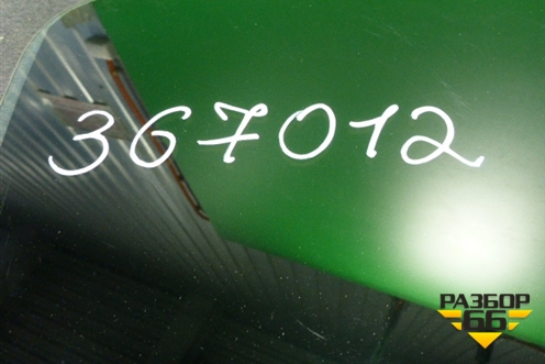 Стекло двери задней правой (2006г) для Peugeot 407 с 2004г