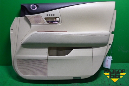 Обшивка двери передней правой под электрику (бежевая) для Lexus RX 300 c 2009-2015г (РХ)