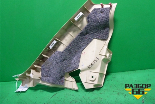 Обшивка стойки задняя нижняя левая (бежевая) (6255248070) для Lexus RX 300 c 2009-2015г (РХ)