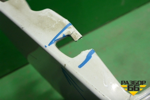 Бампер передний (после 2014г под омыватели) (8U0807437AE) для Audi Q3 с 2011-2018г (Ку 3)