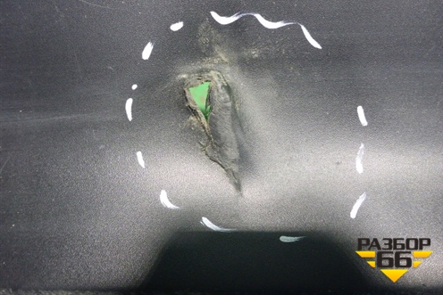 Бампер задний (под парктроник) (KD4750221) для Mazda CX 5 с 2012-2016г (СХ5)