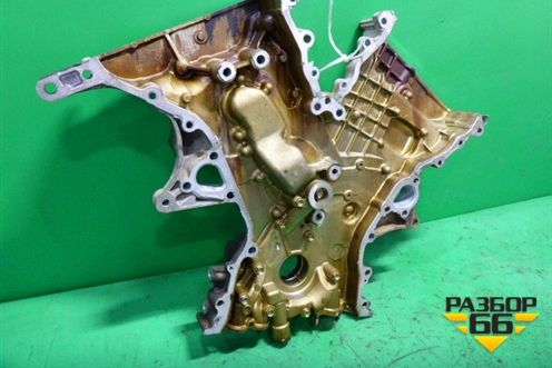 Крышка двигателя передняя (в сборе с маслянным насосом 3.5л 2GRFXE) для Lexus RX 300 c 2009-2015г (РХ)