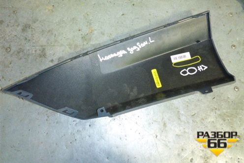 Накладка заднего бампера левая (AMG) (A1668856225) для Mercedes Benz ML-Klass W166 c 2011г (МЛ)