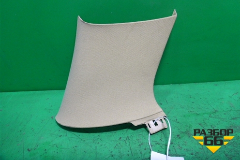 Обшивка стойки задняя верхняя левая (задняя часть бежевая) (7L6867245) для Volkswagen Touareg c 2002-2010г (Туарег)