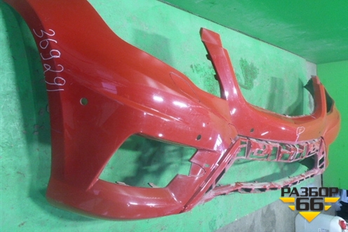 Бампер передний (после 2012г AMG под омыватели и парктроник) (A2048857538) для Mercedes Benz GLK-Klass X204 с 2008г (ГЛК)