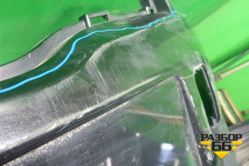 Бампер передний (после 2010г под омыватель) (62022BR10H) для Nissan Qashqai (J10E) с 2006-2013г (Кашкай)