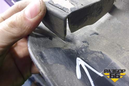 Накладка на порог наружная правая (71800SZAA01250) для Honda Pilot с 2008г (Пилот)