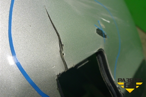 Бампер задний (после 2012г до 2017г) (6410B860ZZ) для Mitsubishi ASX с 2010г (АСХ)